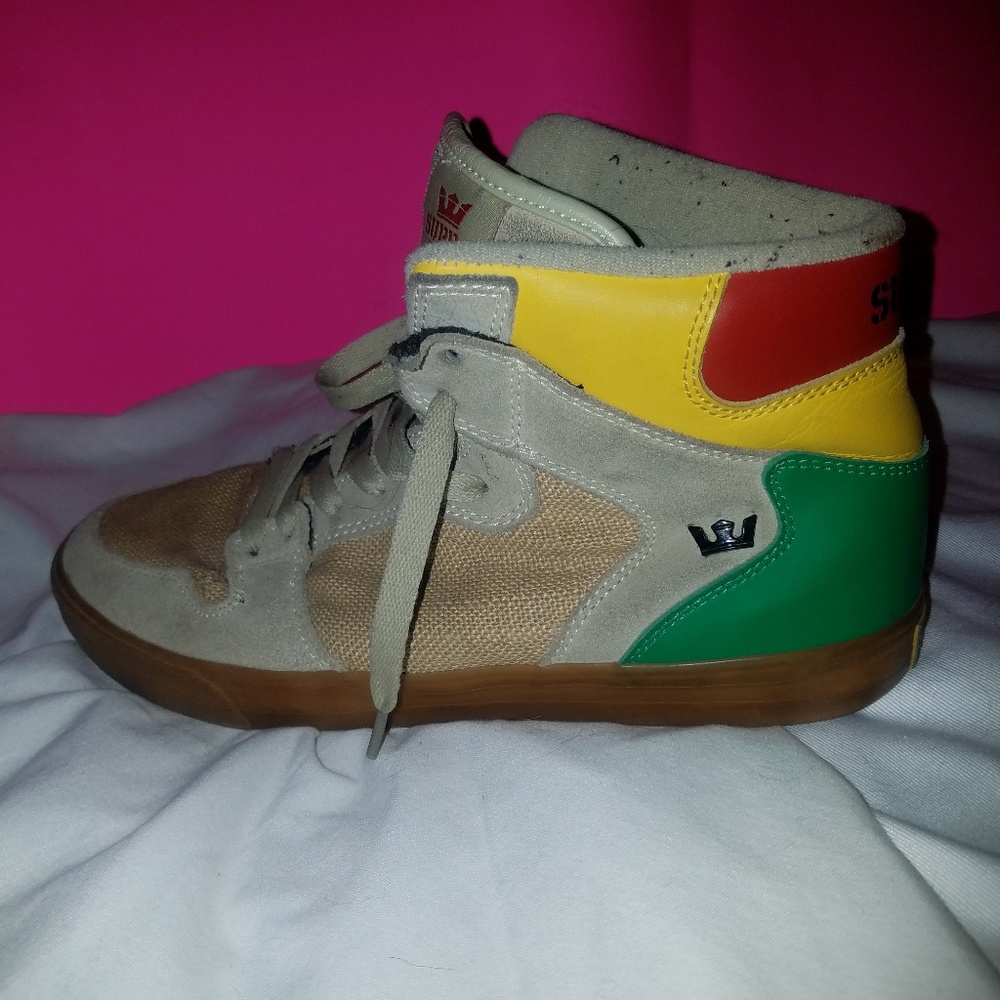 MENS SUPRAS RASTA SIZE 11